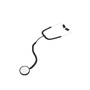 Medical Stethoscope 3D Model