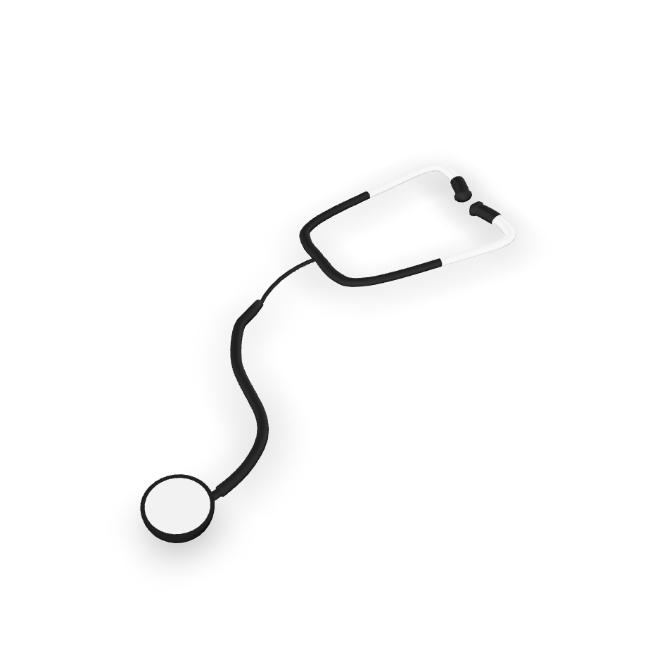 Medical Stethoscope 3D Model