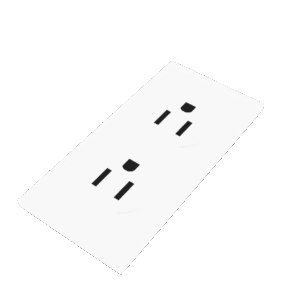 Simple Outlet Cover 3D Model