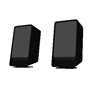 Speaker Set 3D Model