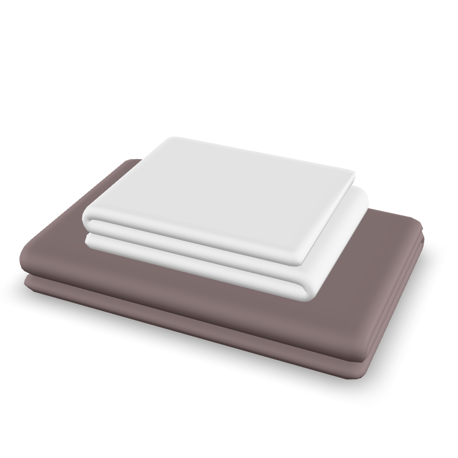 Folded Cloth Stack 3D Model