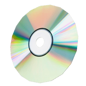 Low Poly CD 3D Model