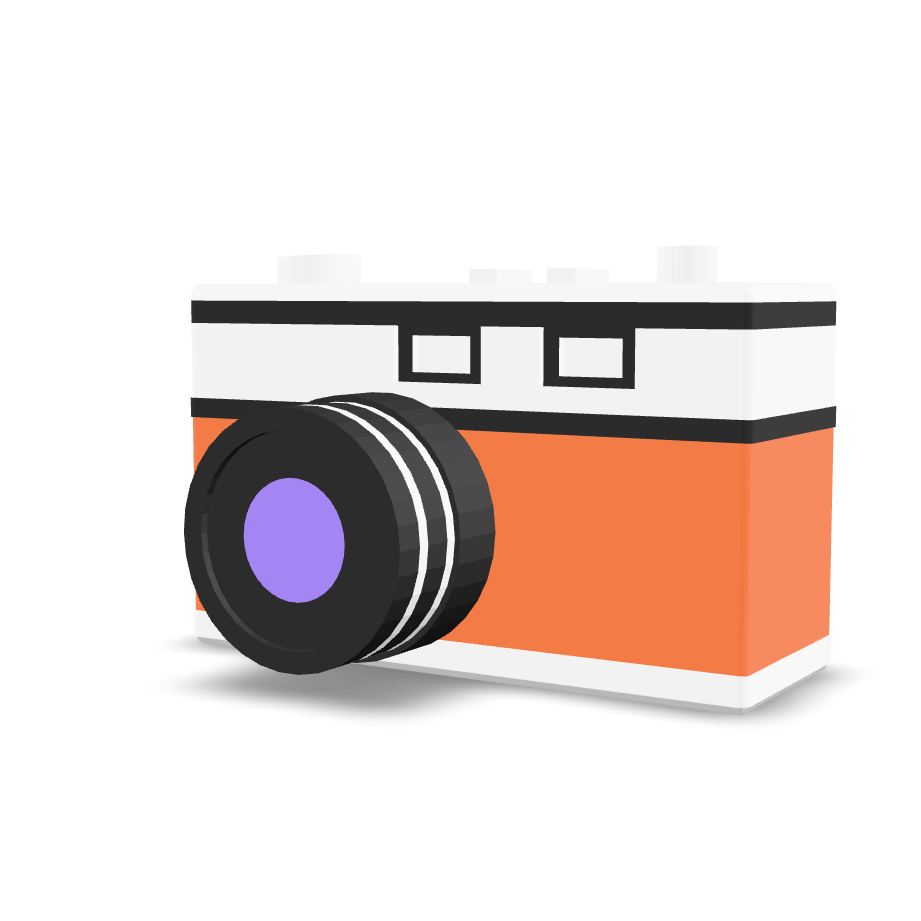 Retro Camera 3D Model