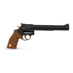 Classic Revolver Model 3D Model