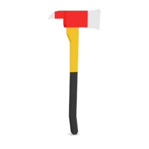 Stylized Fire Axe 3D Model
