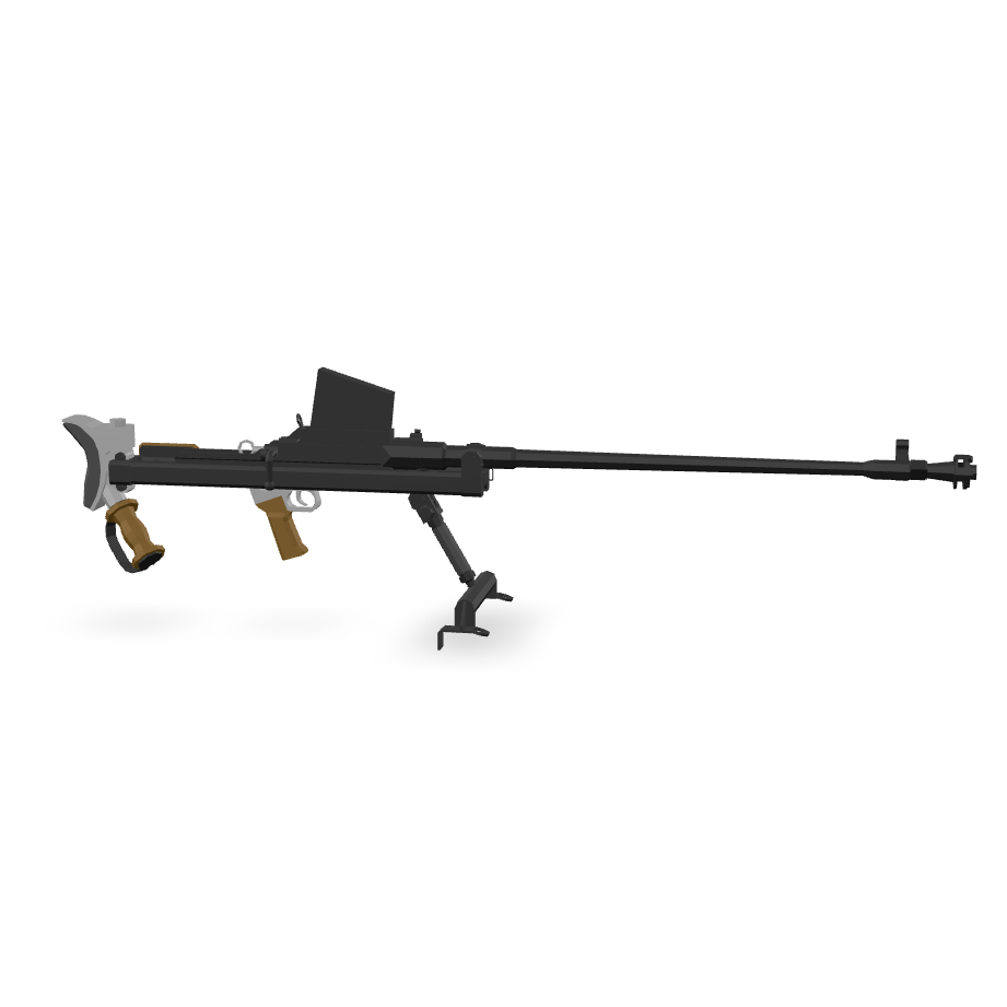 Boys Anti-Tank Rifle 3D Model