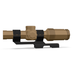 Tactical Rifle Scope 3D Model