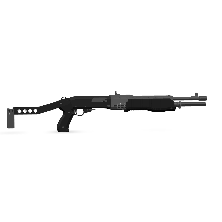 Tactical Shotgun 3D Model
