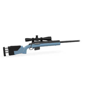 Stylized Sniper Rifle 3D Model