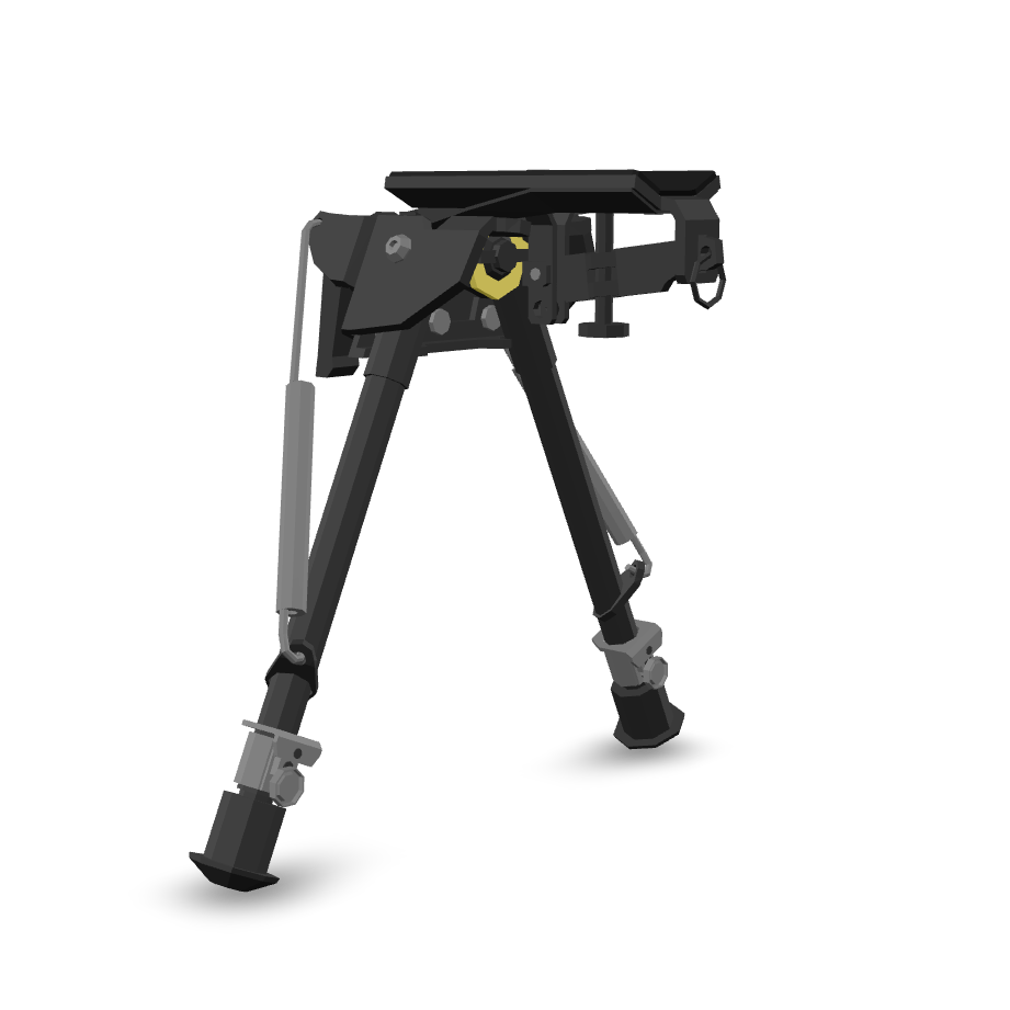 Weapon Bipod 3D Model