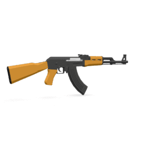 Stylized AK-47 3D Model
