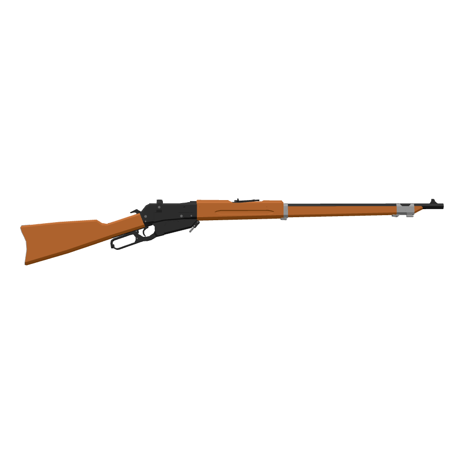 Vintage Rifle Model 3D Model