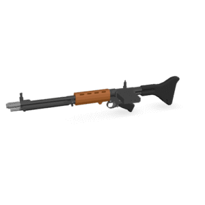 Stylized Battle Rifle 3D Model