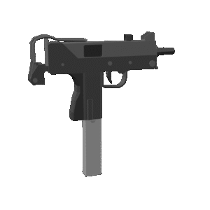 MAC-10 Submachine Gun 3D Model