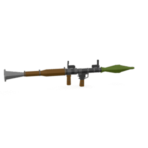 Stylized Rocket Launcher 3D Model