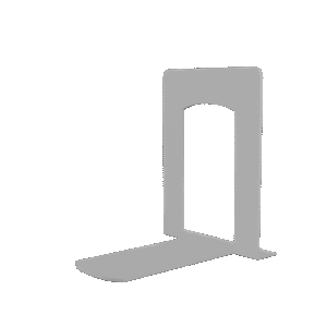 Minimalist Bookend Design 3D Model