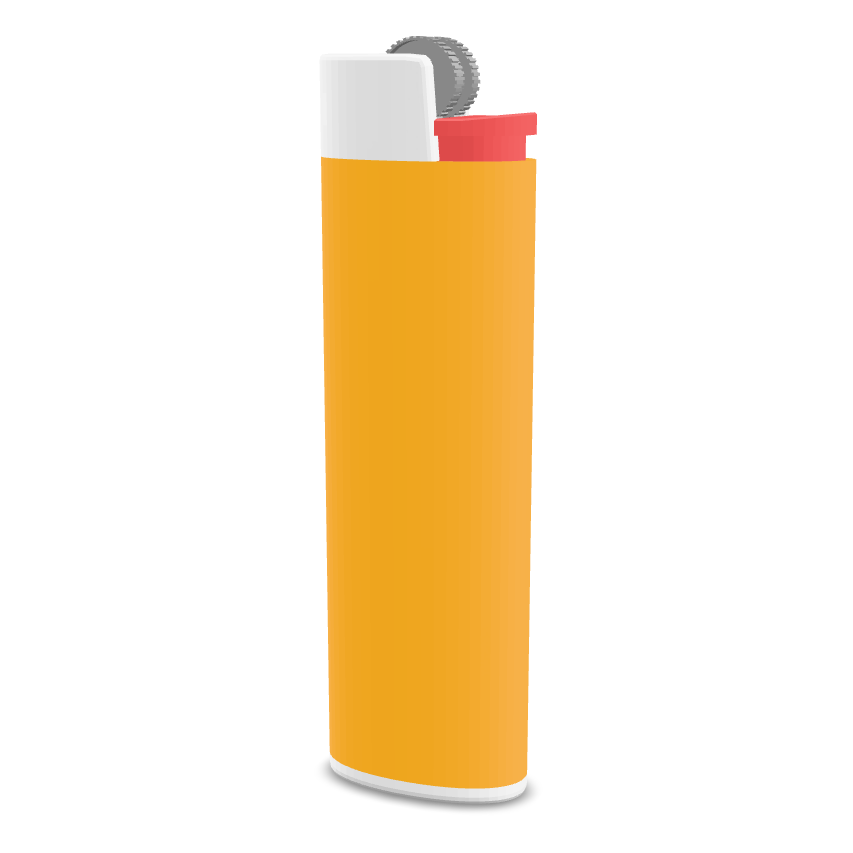 Classic Lighter Model 3D Model