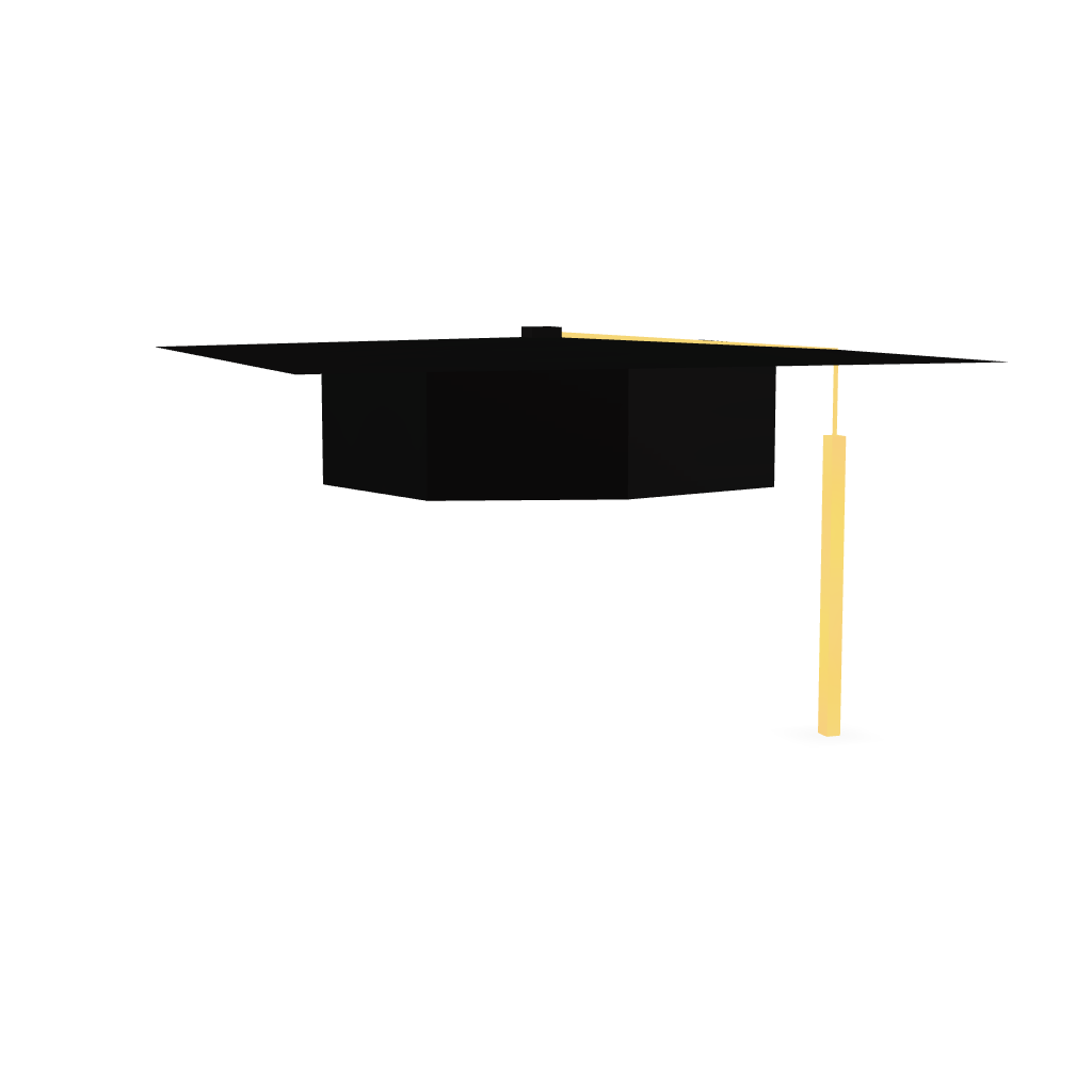 Graduation Cap 3D Model