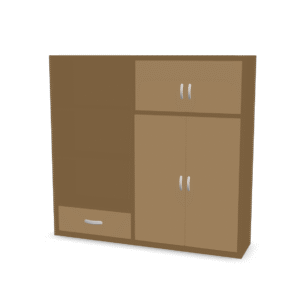 Wardrobe Cabinet 3D Model