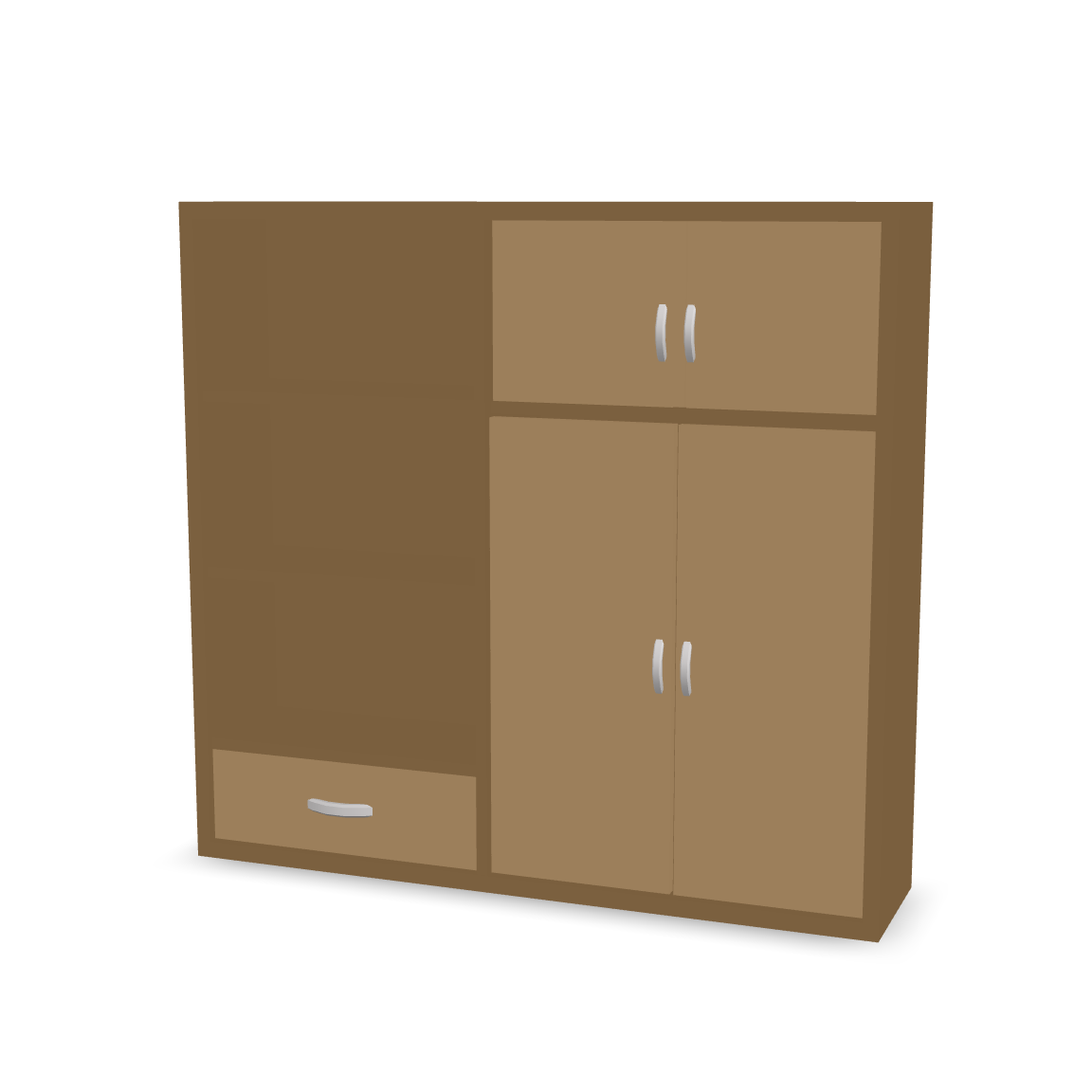 Wardrobe Cabinet 3D Model
