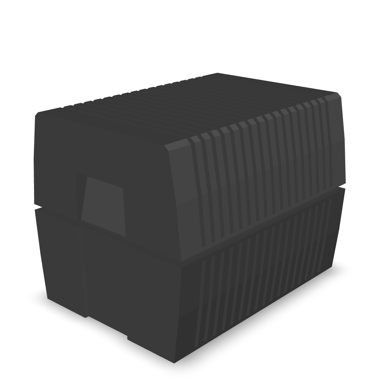 Cardboard Box 3D Model