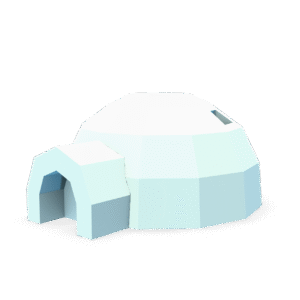 Low Poly Igloo 3D Model