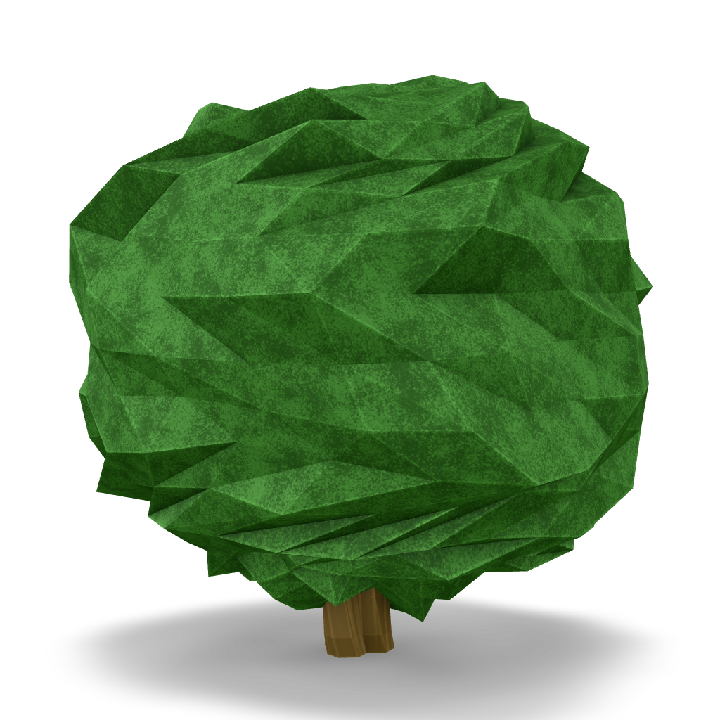 Low Poly Tree 3D Model
