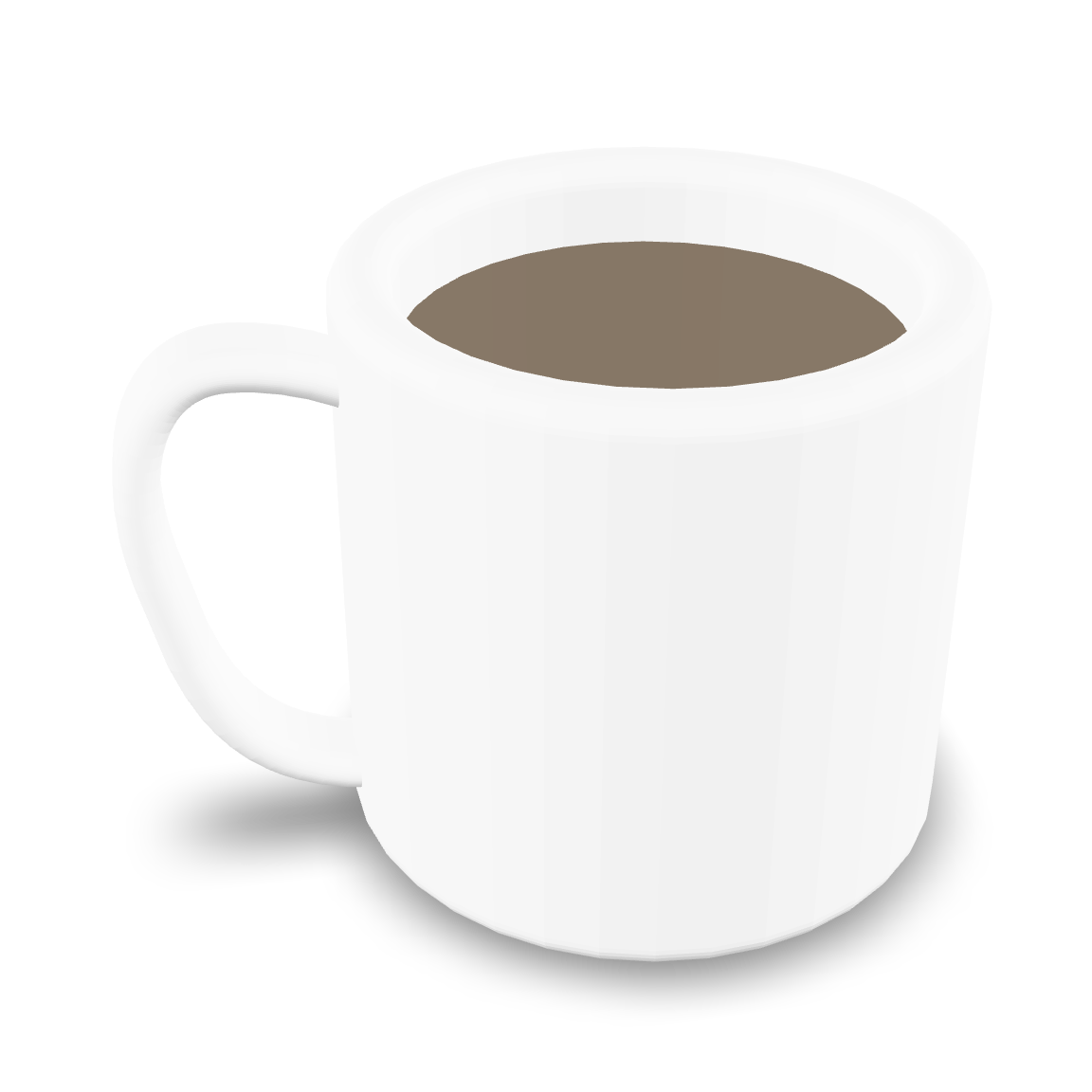 Simple Coffee Mug 3D Model
