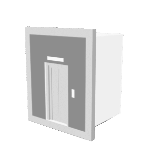 Simple Elevator Module 3D Model