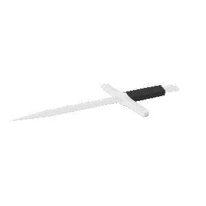 Simple Dagger 3D Model