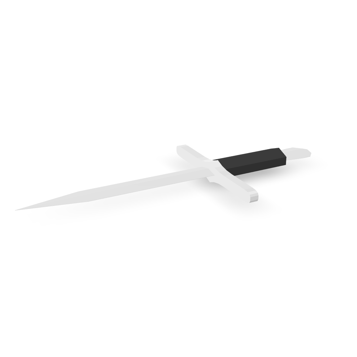 Simple Dagger 3D Model