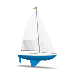 Simple Sailboat Model 3D Model