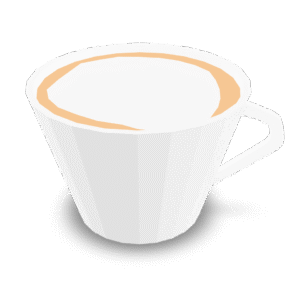 Low Poly Coffee 3D Model