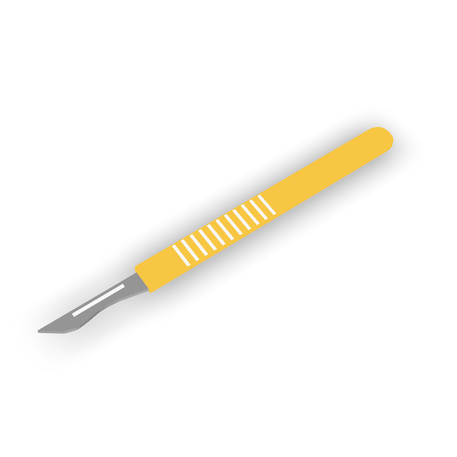 Surgical Scalpel 3D Model