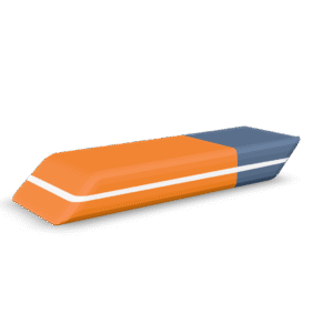 Simple Eraser Model 3D Model