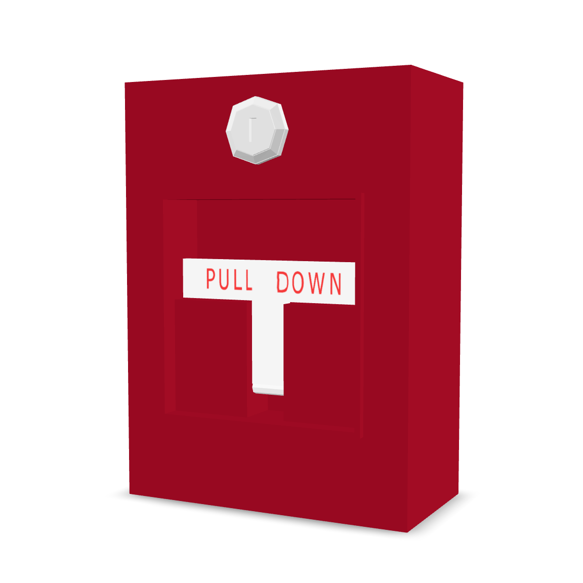 Emergency Fire Alarm 3D Model