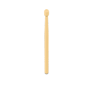 Low Poly Drumstick 3D Model