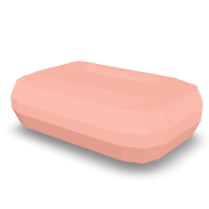 Simple Soap Bar 3D Model