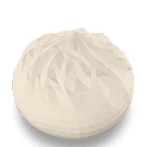 Low Poly Bao 3D Model