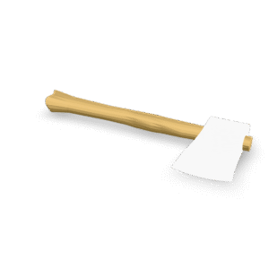Simple Stylized Axe 3D Model