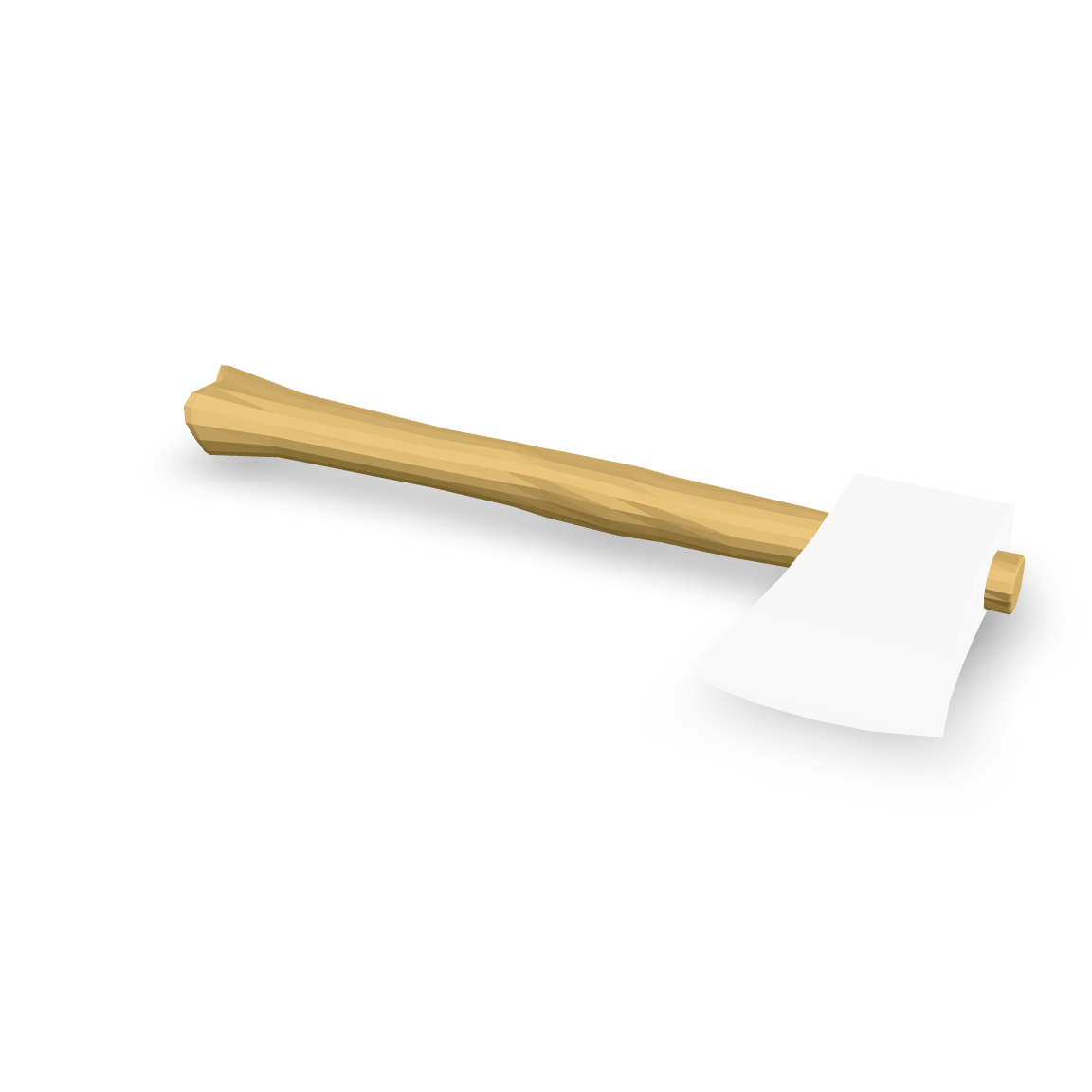 Simple Stylized Axe 3D Model