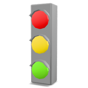Traffic Light Simple 3D Model