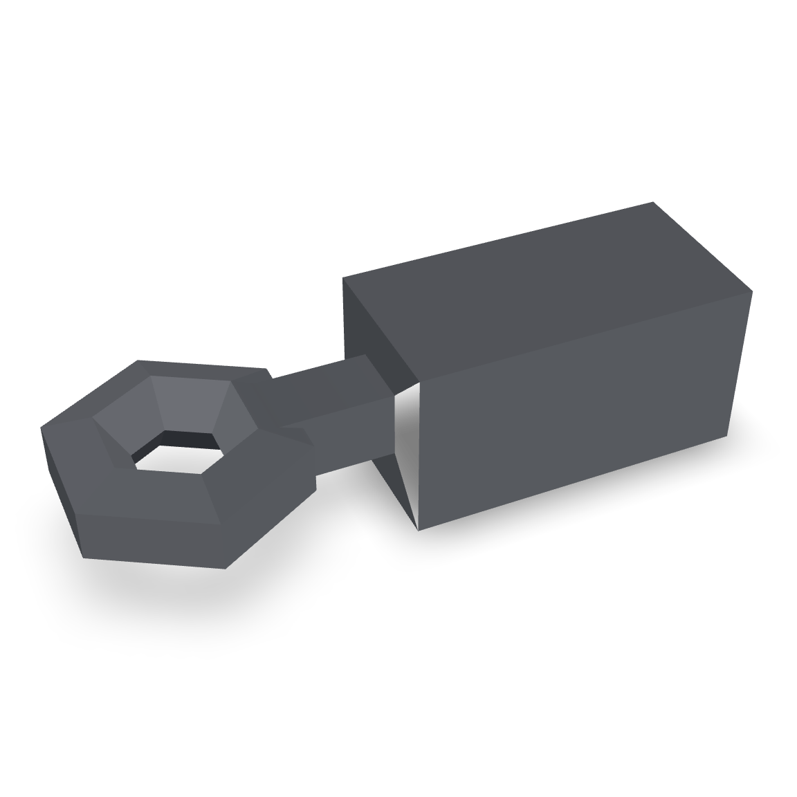 Simple Lug Terminal 3D Model