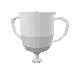 Low Poly Trophy 3D Model