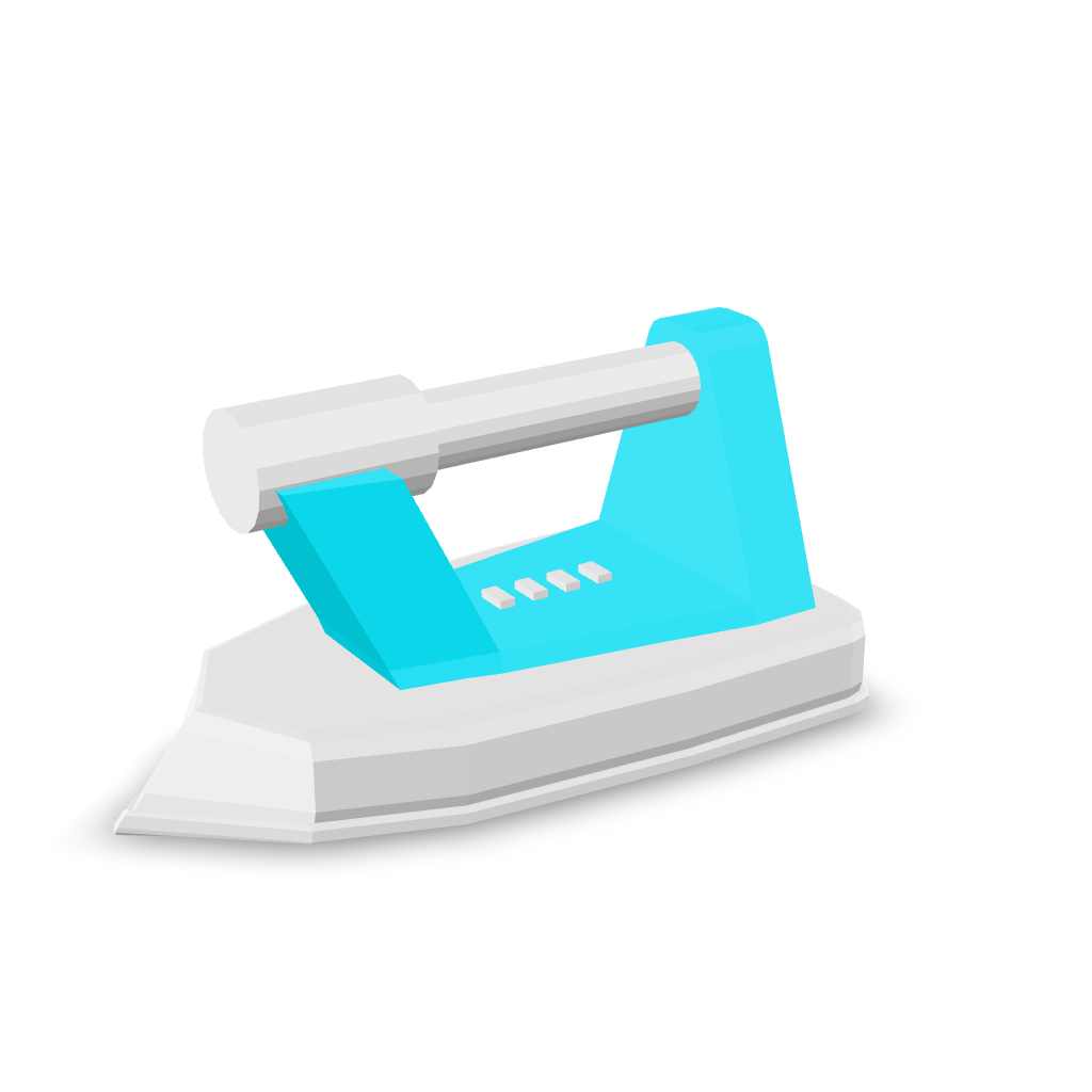 Stylized Iron 3D Model