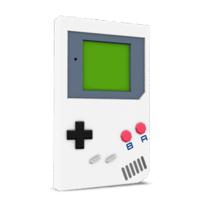 Retro Handheld Console 3D Model