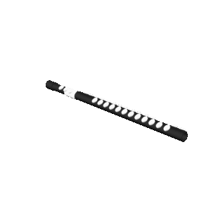 Simple Flute Model 3D Model