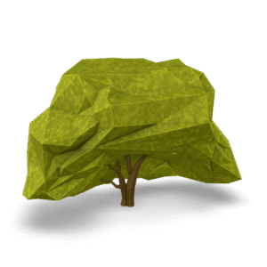 Low Poly Tree 3D Model
