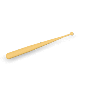 Classic Baseball Bat 3D Model