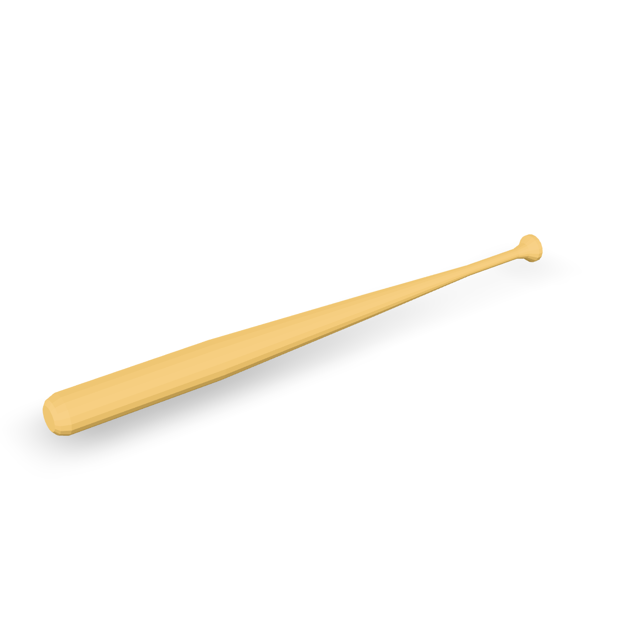 Classic Baseball Bat 3D Model